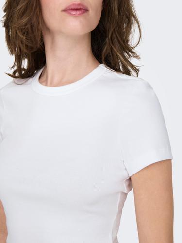 ONLVAL LIFE S/S O-NECK TOP CC JRS