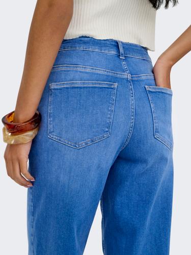 ONLMADISON BLUSH HW WIDE DNM REA262 NOOS S/32 Weiter Beinschnitt - Special Bright Blue Denim