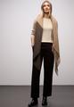 Pullover mit Rippstruktur 40 - Cotton Beige Mel.