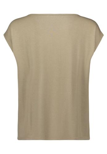 Casual-Shirt 44 Lässig - Beige/Yellow