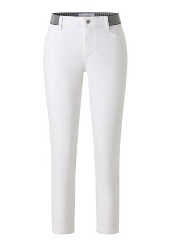 784688907-701 ORNELLA SPORTY 44 7/8 SLIM FIT - Pearl White