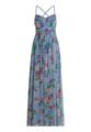 Abendkleid 34 Ausgestellt - Blue/Rosé