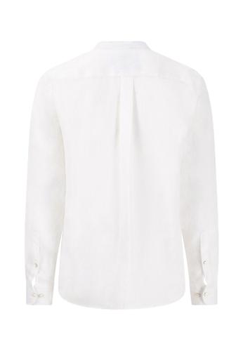 Premium Linen, Stand-Up, 1/1 Weiß L