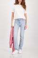 T-Shirt mit 3D-Blumen