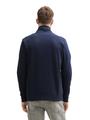 Sweatjacke mit Stehkragen XXXL Regular Fit - Sky Captain Blue