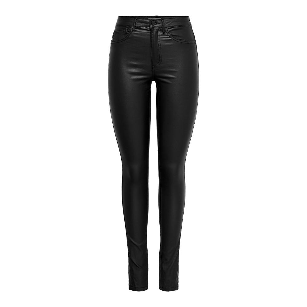 ONLROYAL LIFE HW SK ROCK COATED PIM NOOS XS/32 Skinny Fit - Black
