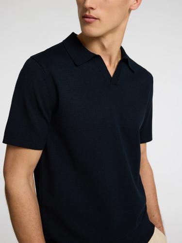SLHTELLER SS KNIT POLO NOOS