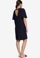 T-Shirt- Kleid mit Rundhalsausschnitt