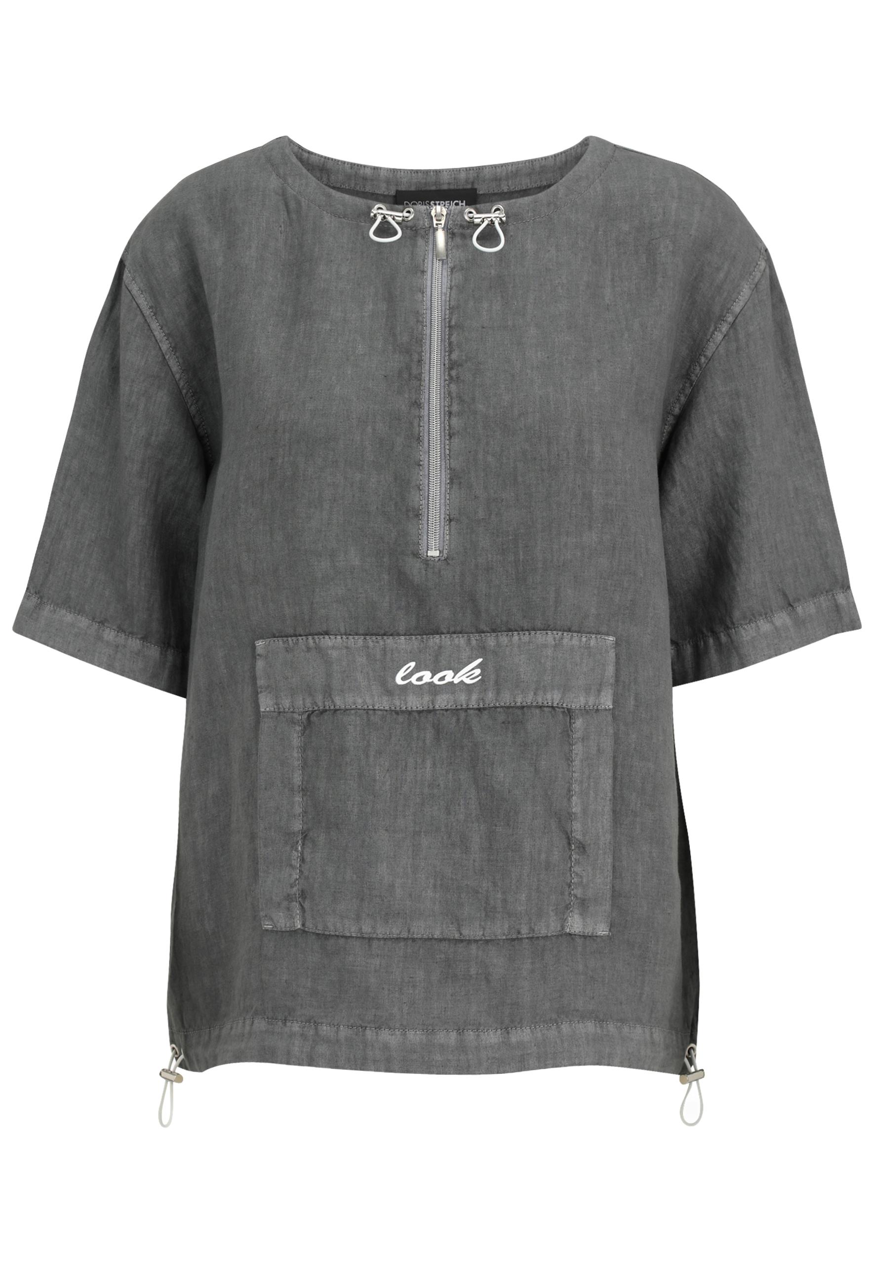 Bluse 48 - Grau