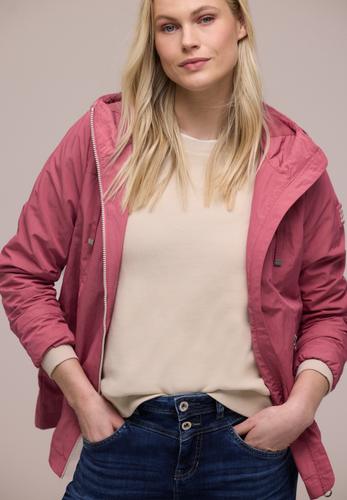 Jacke mit Kapuze und Zipper 36 - Desert Berry