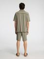 SLHRELAX-SAL SHIRT SS RESORT S Locker geschnitten - Vetiver