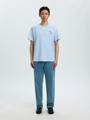SLHASPEN EMB SS O-NECK TEE