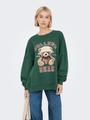 ONLBILA L/S BEAR O-NECK SWT