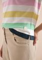 T-Shirt mit Multicolor Streifen