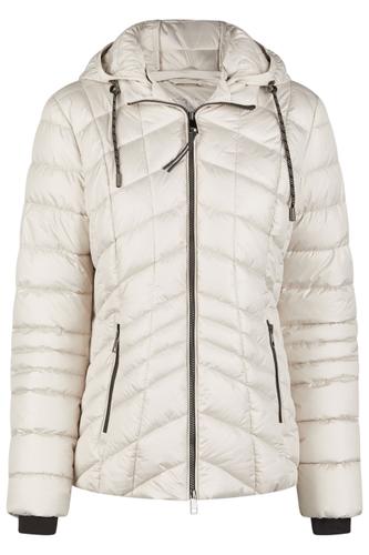 Jacke mit Kapuze - Weiß / 44
