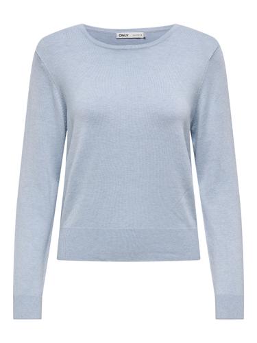 ONLVENICE LIFE LS ONECK PULLOVER KNT L Normal geschnitten - Kentucky Blue