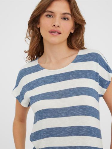 VMWIDE STRIPE S/L TOP GA NOOS
