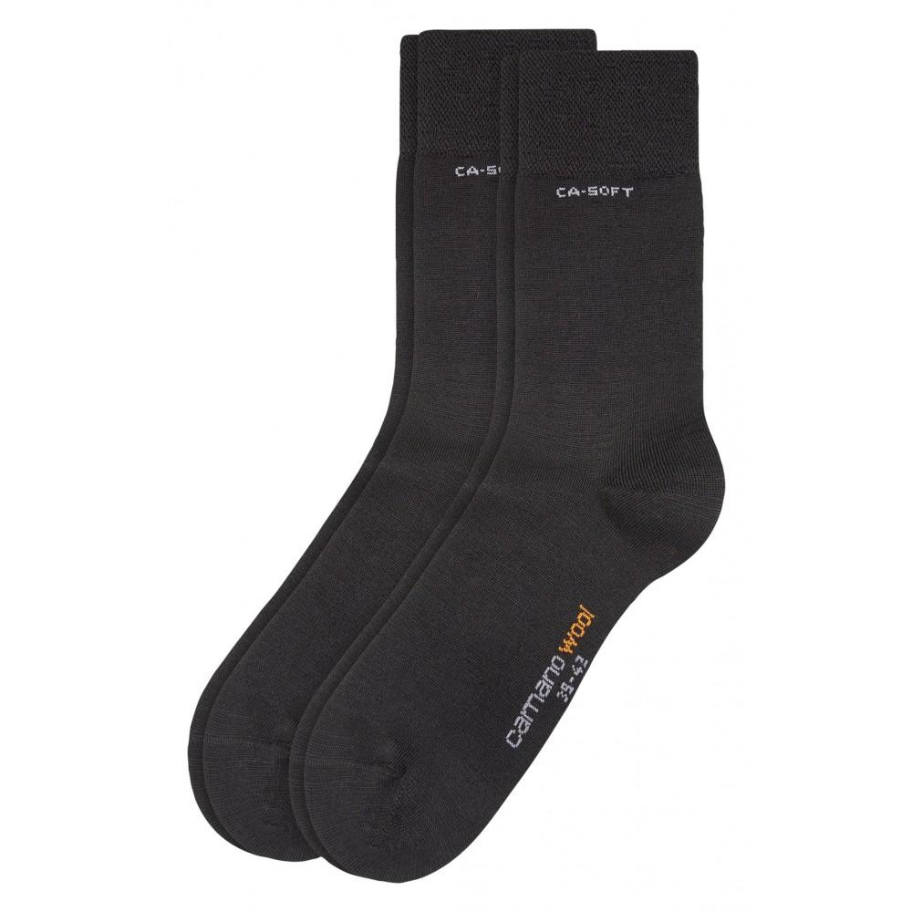 Unisex Basic ca-soft tex wool Socks 2p
