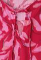 Blusenshirt mit Split Neck und Smokdetail