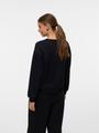 VMDAISY PEARL O-NECK SWEAT JRS GA BOO M Normal geschnitten - Black