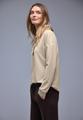 Shirt in Unifarbe 40 - Cotton Beige