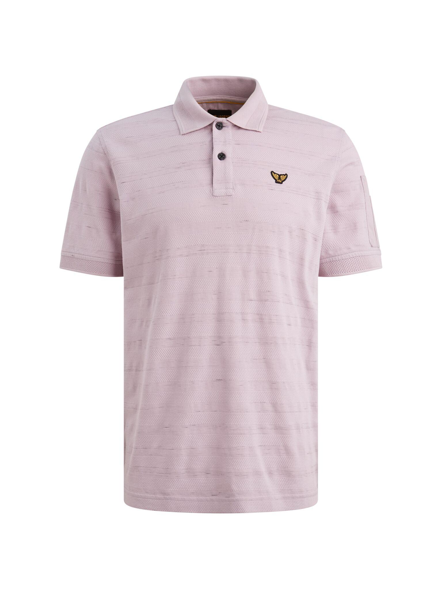 injected popcorn pique XXL Regular Fit - Lavender Frost