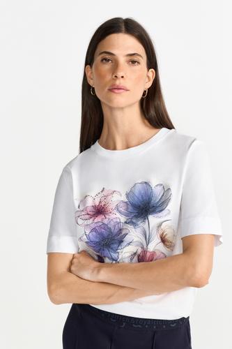 Easy Fit T-Shirt - Weiß / M