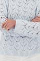 Strickpullover mit Ajour-Muster