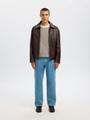 SLHKEITH LS KNIT RELAXED CREW NECK XL Locker geschnitten - Egret
