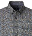 Freizeithemd Kurzarm M Casual Fit - Blau