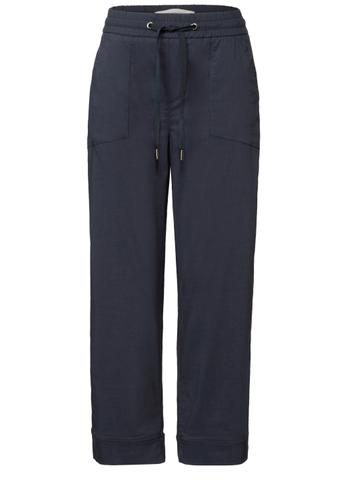 Casual Fit Hose mit Turn-Up 44/28 - Deepwater Blue