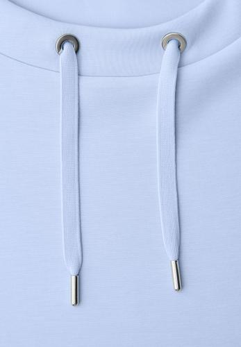 Dropped Shoulder Shirt im Silk-Look