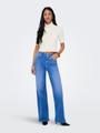 ONLMADISON BLUSH HW WIDE DNM REA262 NOOS S/32 Weiter Beinschnitt - Special Bright Blue Denim