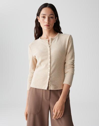 Strickjacke "Saltus" - Hellbraun / 38