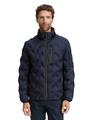 Hybrid Steppjacke mit verstaubarer Kapuze XL Regular Fit - Sky Captain Blue