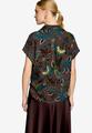 Bluse kurzarm mit Print