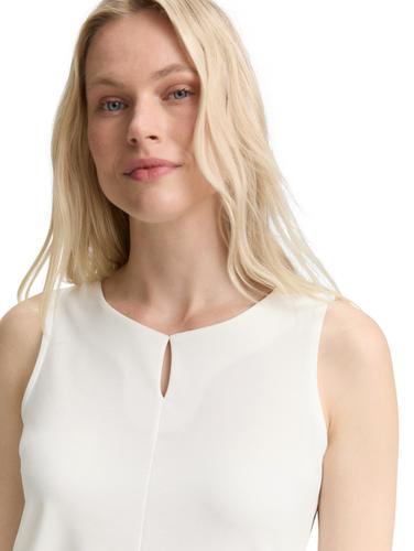 Top mit Cut-Out-Detail XXXL Regular Fit - Whisper White