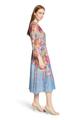Abendkleid 38 Tailliert - Blue/Rosé