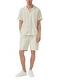Hemd XL Resort Fit - Weiß|beige