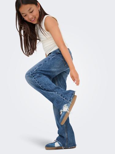 KOGJUICY WIDE DES DNM JEANS AZG760 146 Weiter Beinschnitt - Medium Blue Denim