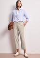 Mid Waist Slim Leg Hose mit Schnalle 40/28 - Cobble Stone