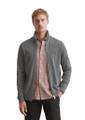 Zipper-Strickjacke regular Grau L