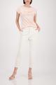 T-Shirt mit Strasssteinen 44 - Summer Peach