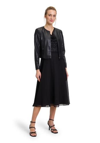 Blazer-Jacke Schwarz 40