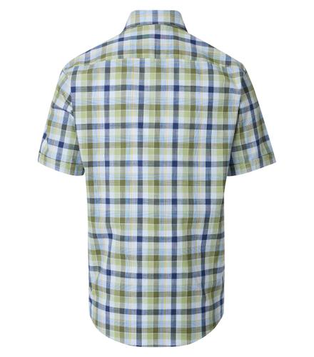 Freizeithemd Kurzarm 5XL Comfort Fit - Grün