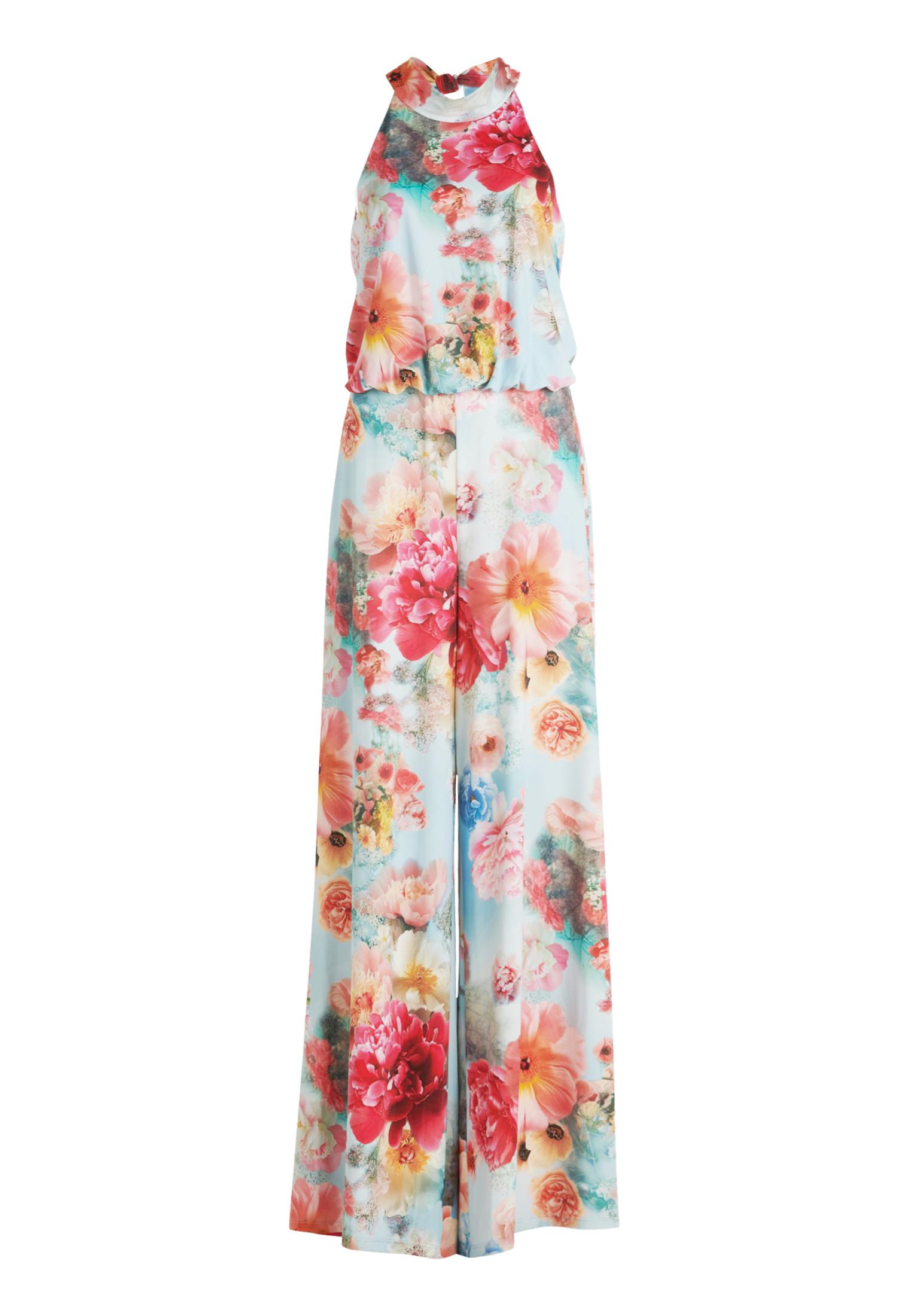 Jumpsuit 34 Figurumspielend - Blue/Rosé