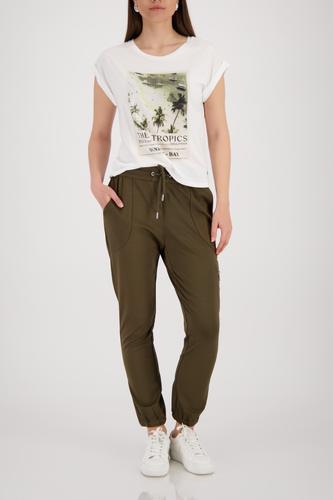 T-Shirt mit Print 44 - Cream
