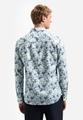 Shirt Allover Printed Yarn Dyed Dobby XL Regular Fit - Blue