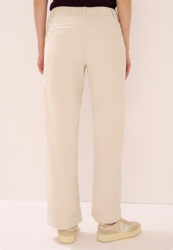 Wide Leg Cordhose 33/28 - Oat Milk Beige